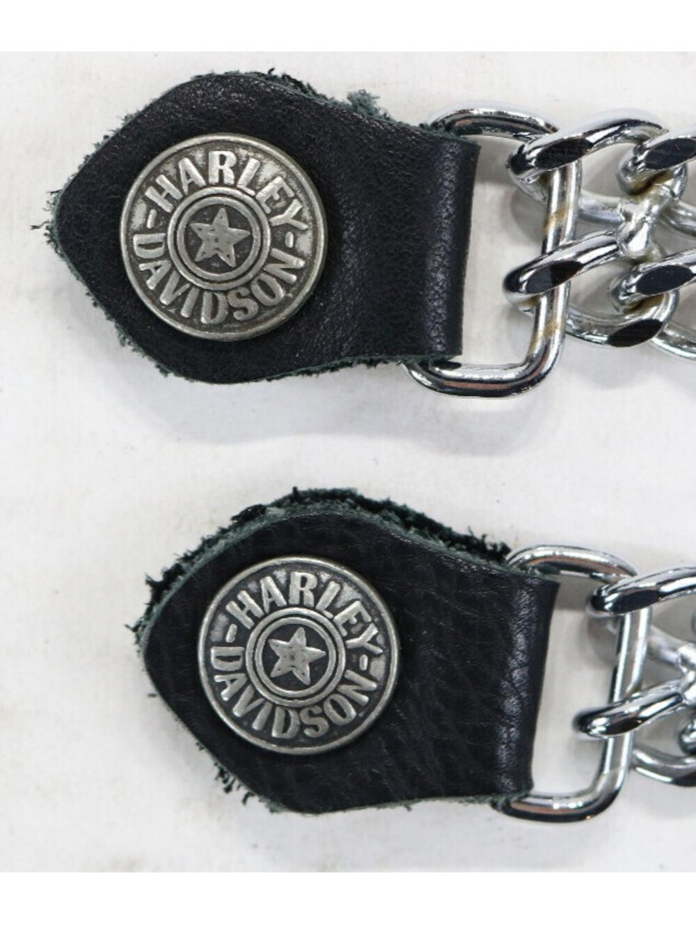 vintage USA harley davidson vest extenders extender fatboy fat boy star bar vtg